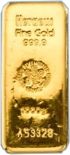 Gold: 1 kg (1000g) Goldbarren Heraeus